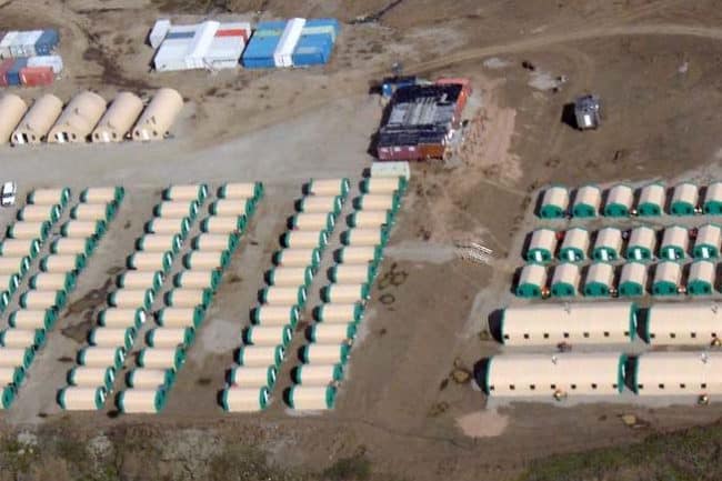Alaska Structures GB modular building for workforce housing An aerial view of a 700-person mining camp in Northern Siberia, which was constructed and utilized for 17 years before being relocated for use in other mining projects, highlights its durability and adaptability.