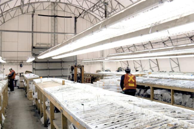 Alaska Structures large core storage facility Alaska Structures® provides core logging and core storage facilities of all sizes using engineered fabric buildings, tailored to the specific needs of mining and exploration projects.