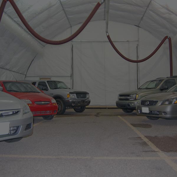 alaska structures mtx fabric building vehicle maintenance facility with exhaust system 3