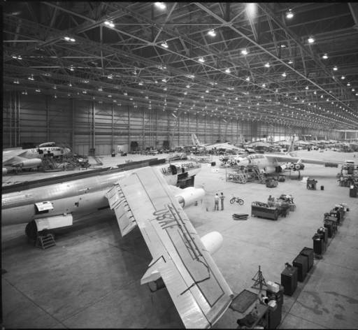 Why are aircraft hangars so much higher than any likely aircraft