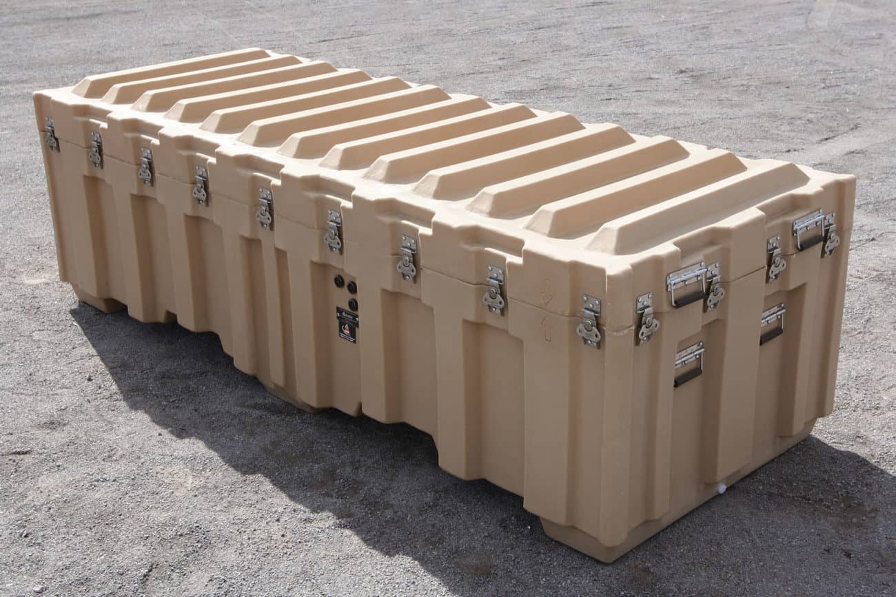 Alaska Structures Small Tan Rotomold Container