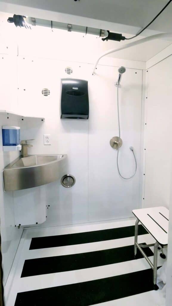 shower container unit