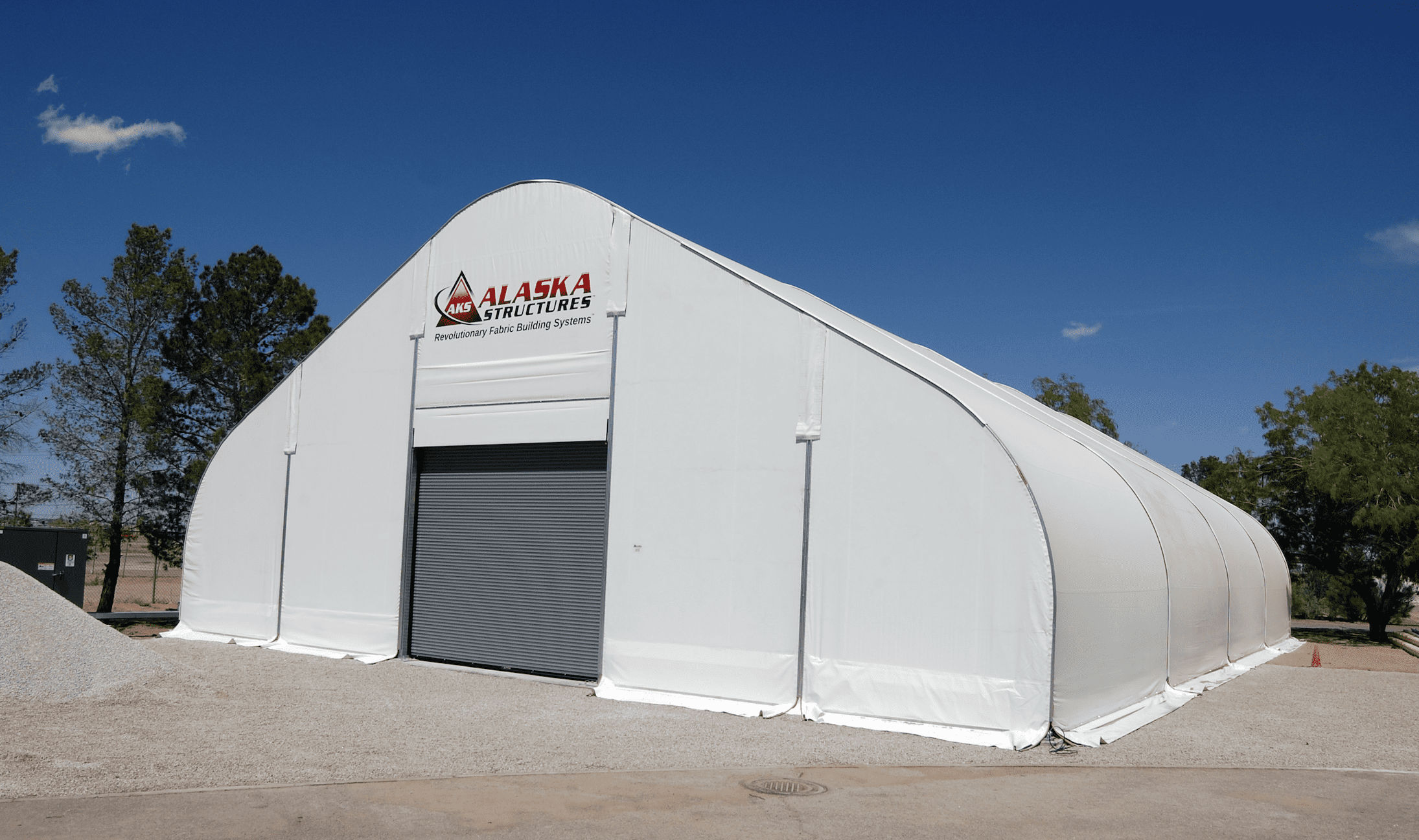 exterior photo of fabric structure entrance