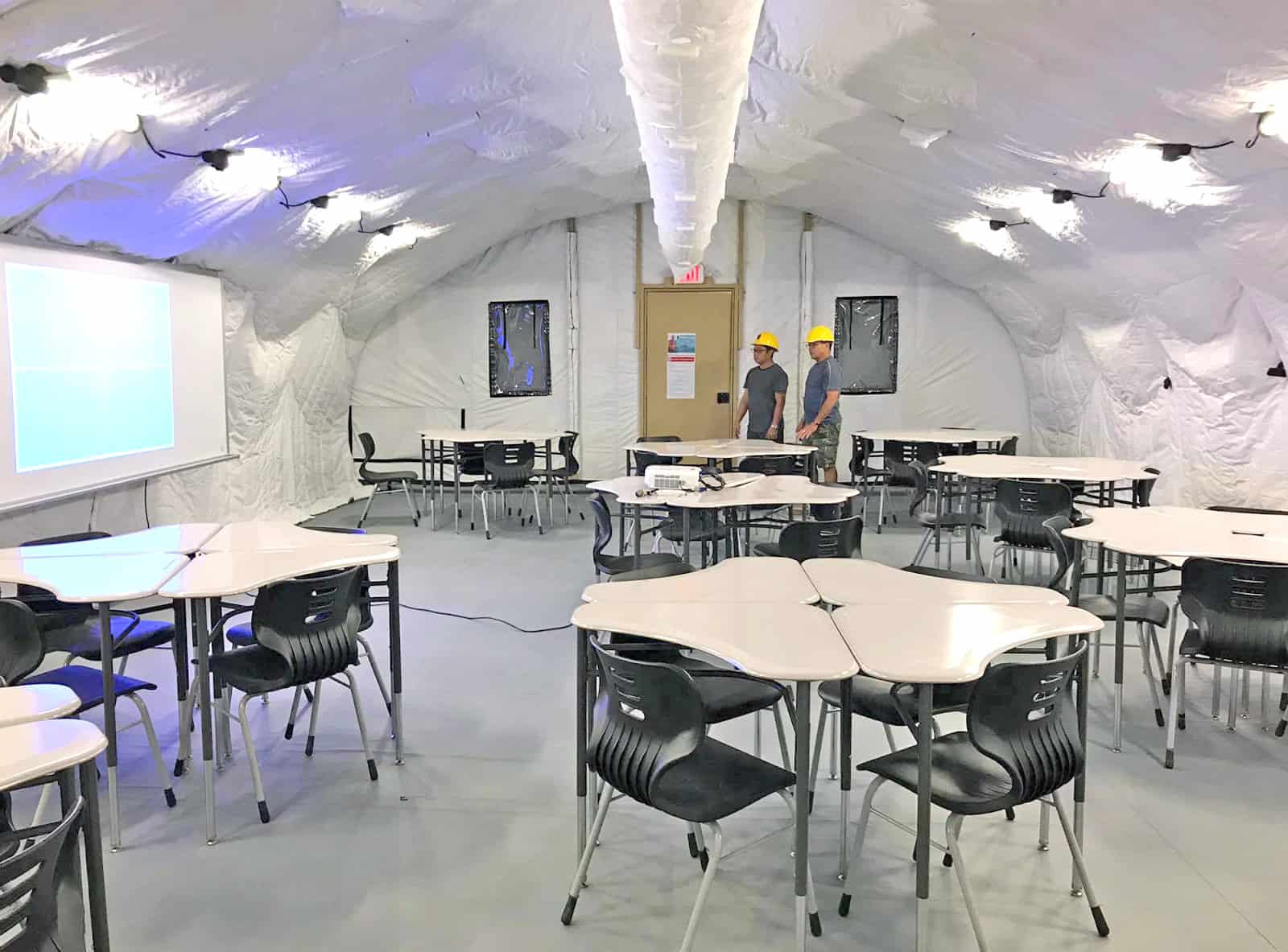 Ice Cube  Concrete Classroom.