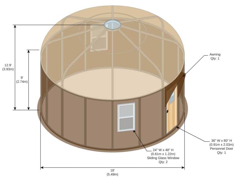 WeatherPort Yurts Alaska Structures