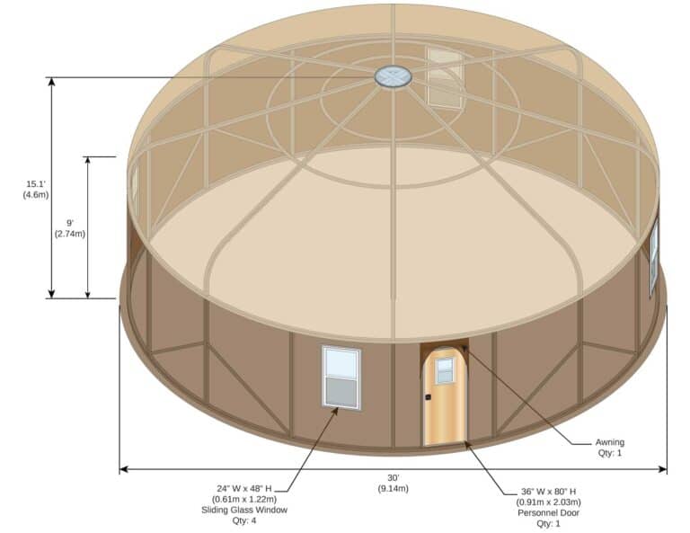WeatherPort Yurts Alaska Structures