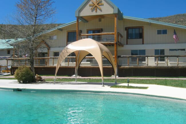 weatherport-canopy-10x10-hot-sulfur-springs-resort-and-spa-1 One of the many WeatherPort® Canopies used at the Hot Sulphur Springs Resort and Spa in Hot Sulphur Springs, Colorado.