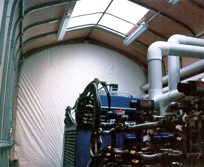 skid structure enclosure