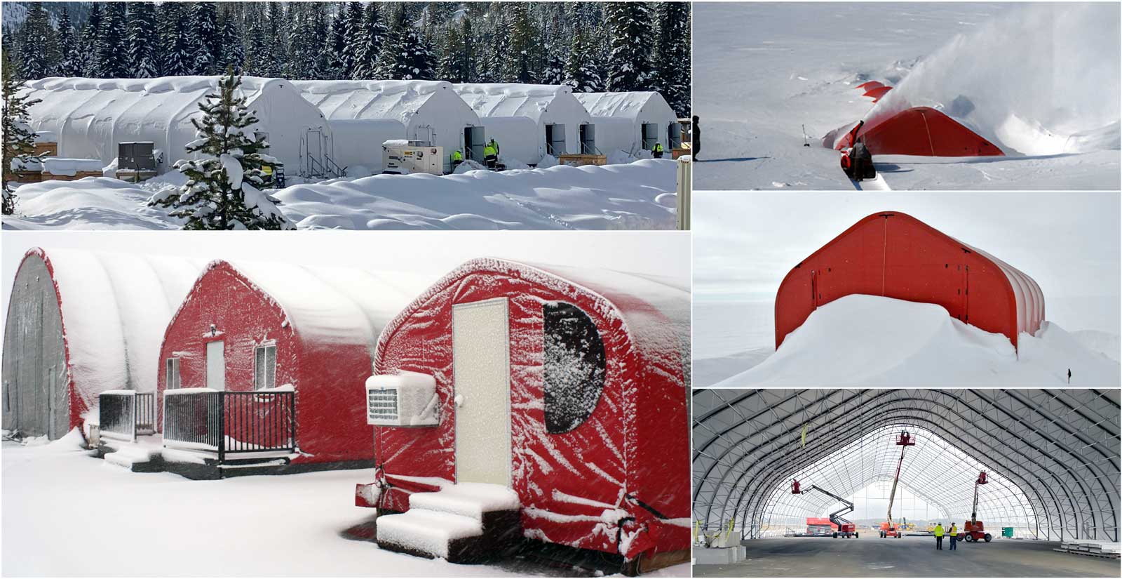 Engineered to meet IBC and local code requirements, PEFBs from Alaska Structures® are designed to withstand full wind and snow loads—without relying on “snow shedding”—for proven safety and durability in extreme environments.